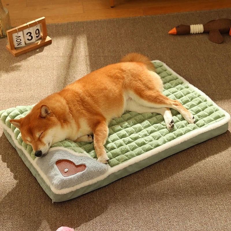 Winter Warm Dog Bed Mat 🛏️❄️